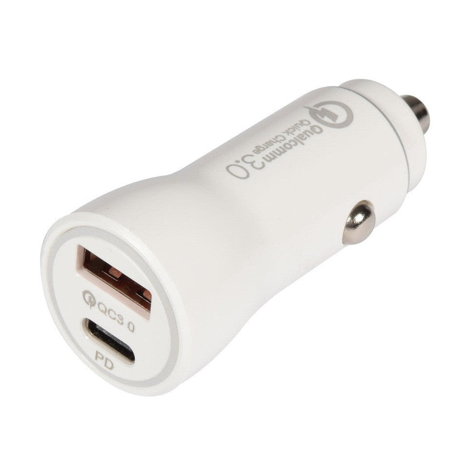 38W PD USB A+C Car Charger