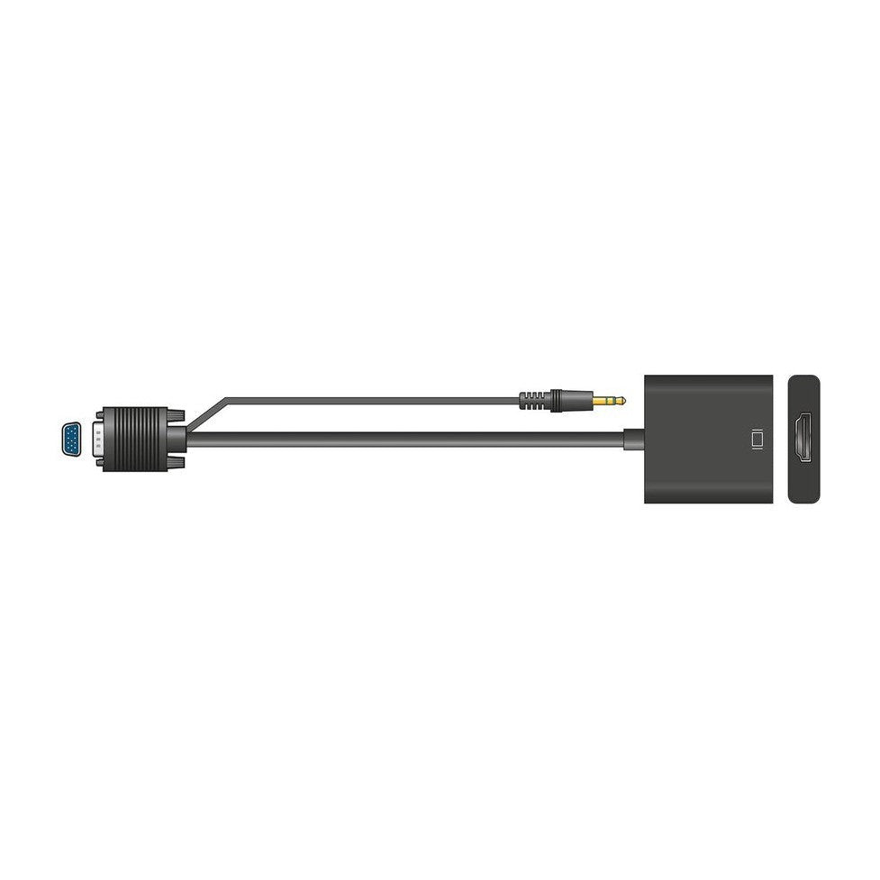 Adaptor Lead Kit VGA Port Plug – HDMI Socket