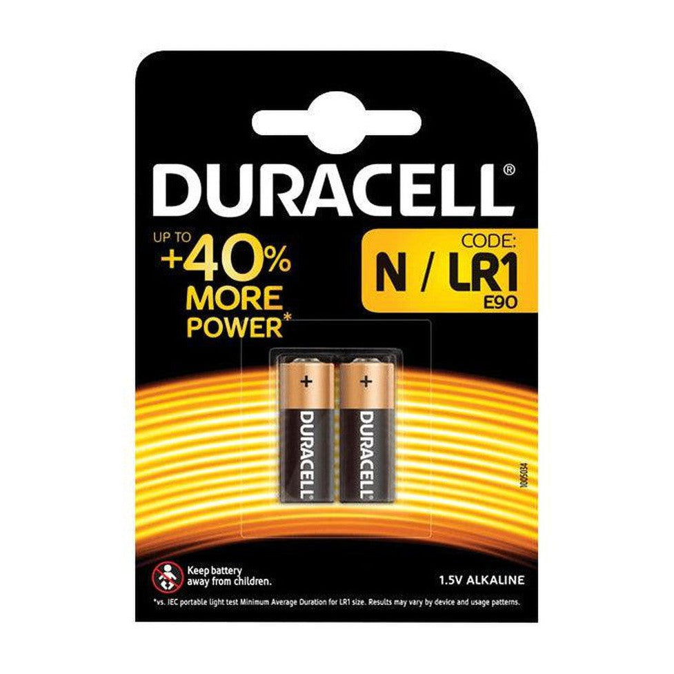 Duracell Battery LR1 2 Pack
