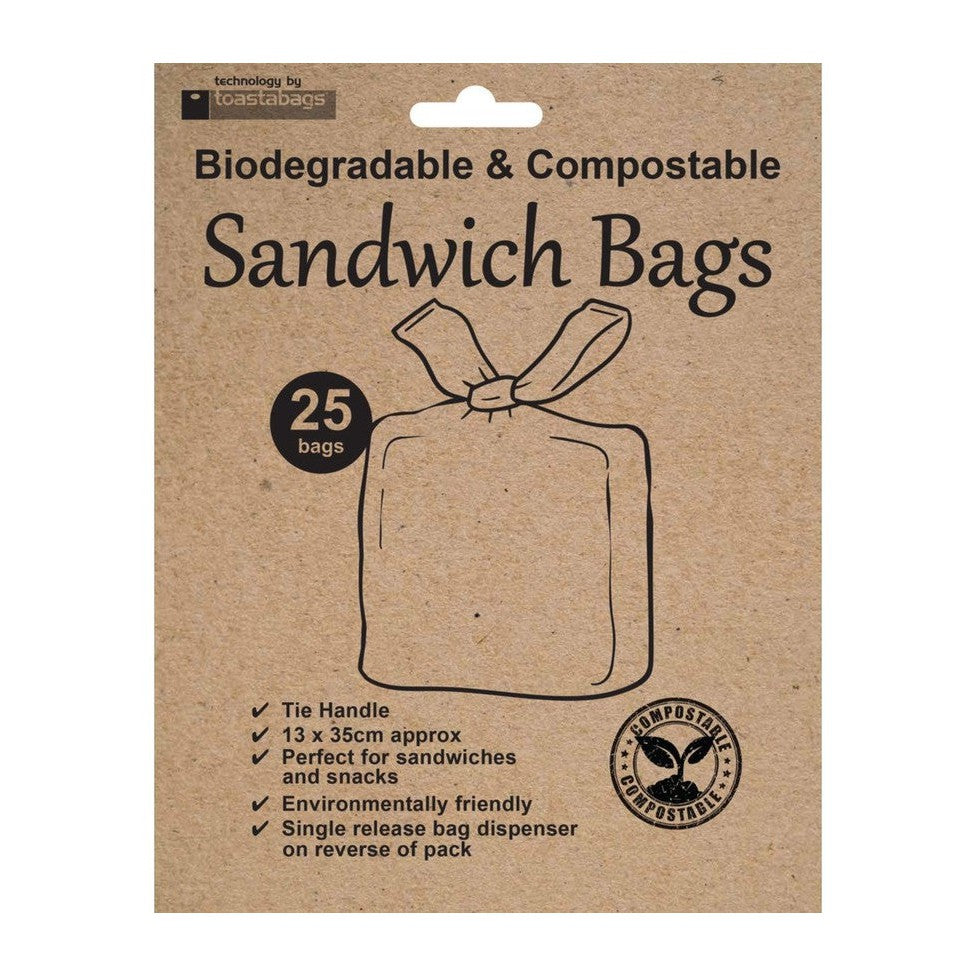 Eco Sandwich Bags - 25 Pack