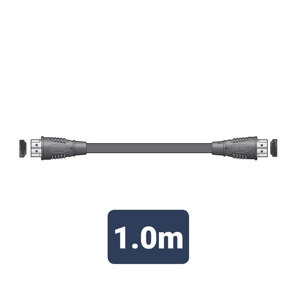 HDMI plug to plug lead 1.0m