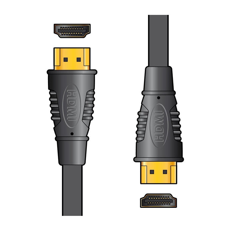 HQ 4K ready high speed HDMI lead with Ethernet 15.0m