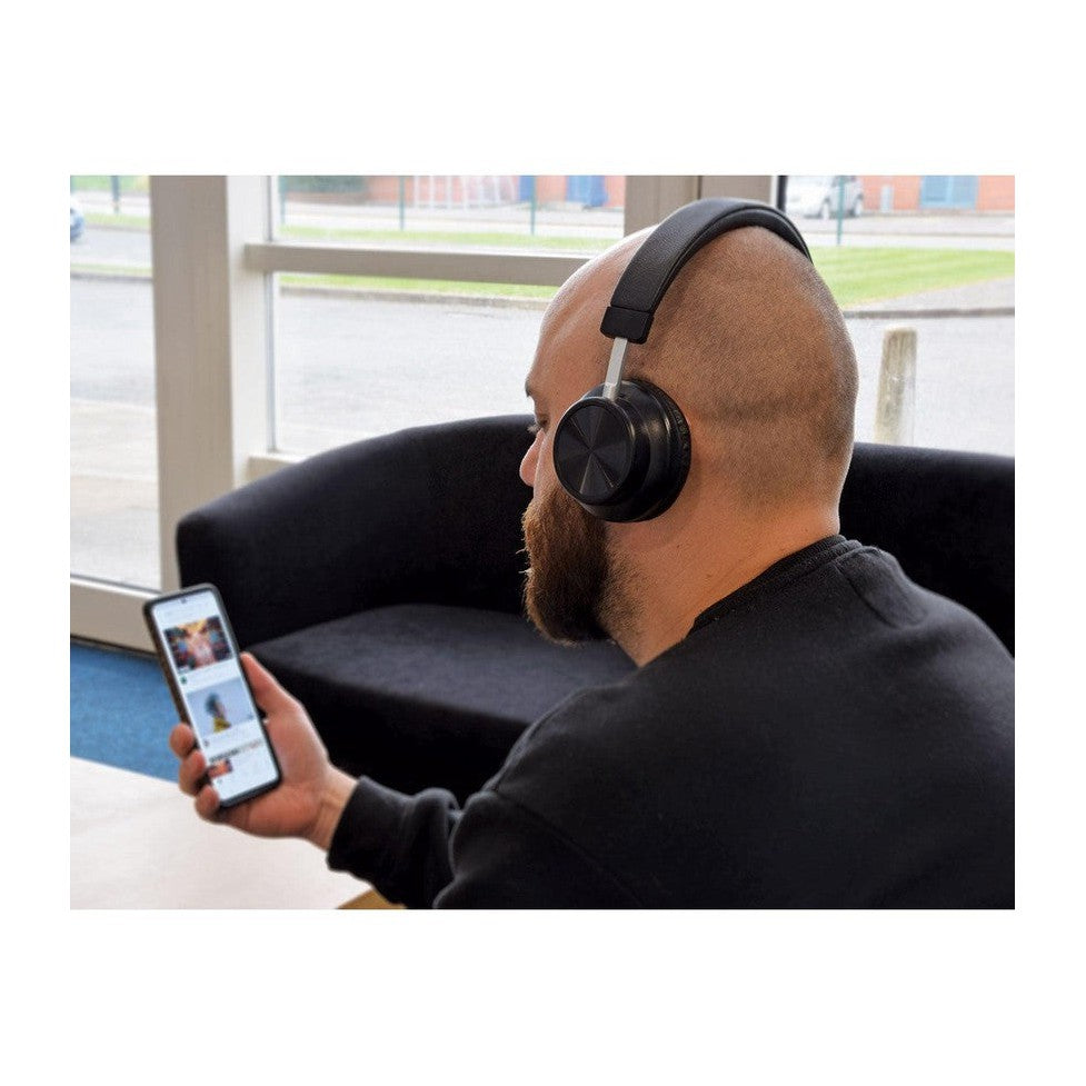 Metallic Bluetooth On-Ear Headphones