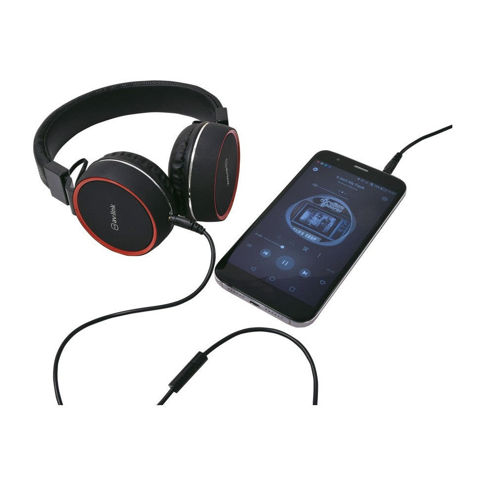 Multimedia Headphones with in-line Microphone