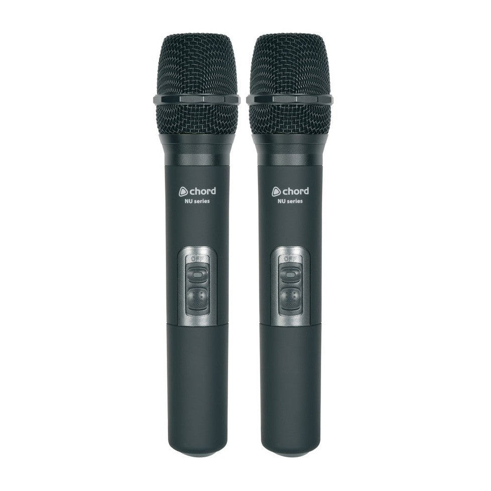 NU20 Dual UHF Handheld Microphone System