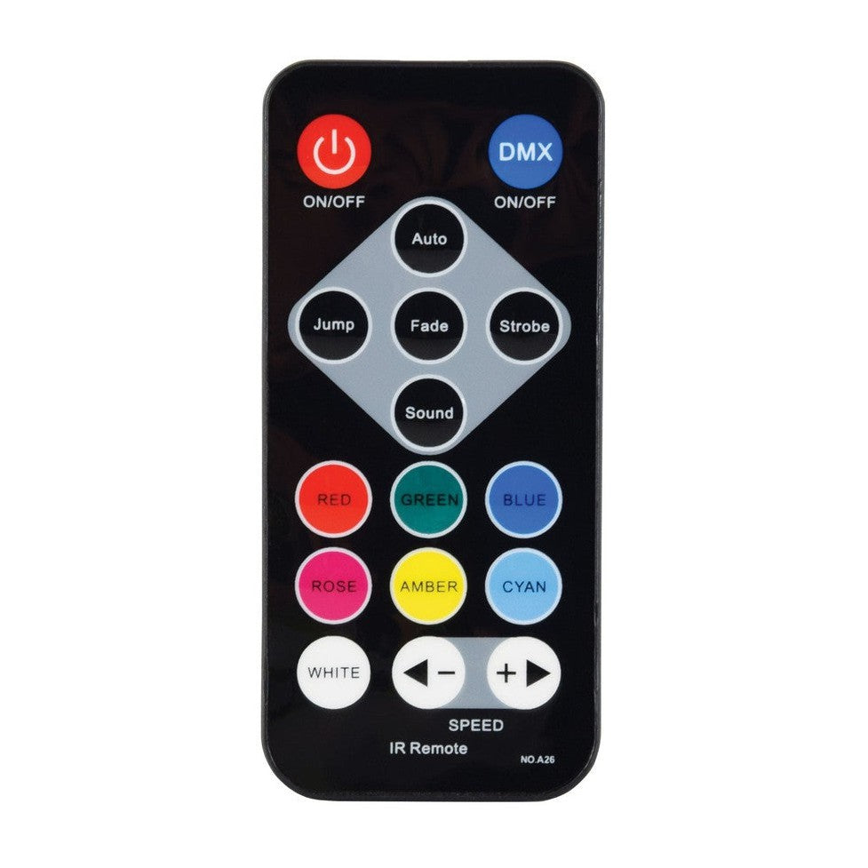 PAR180 High Power RGB+UV + remote