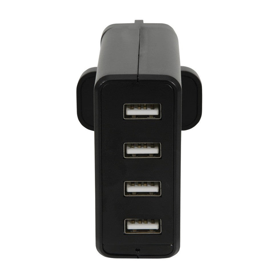 Quad USB Mains Charger 4.8A