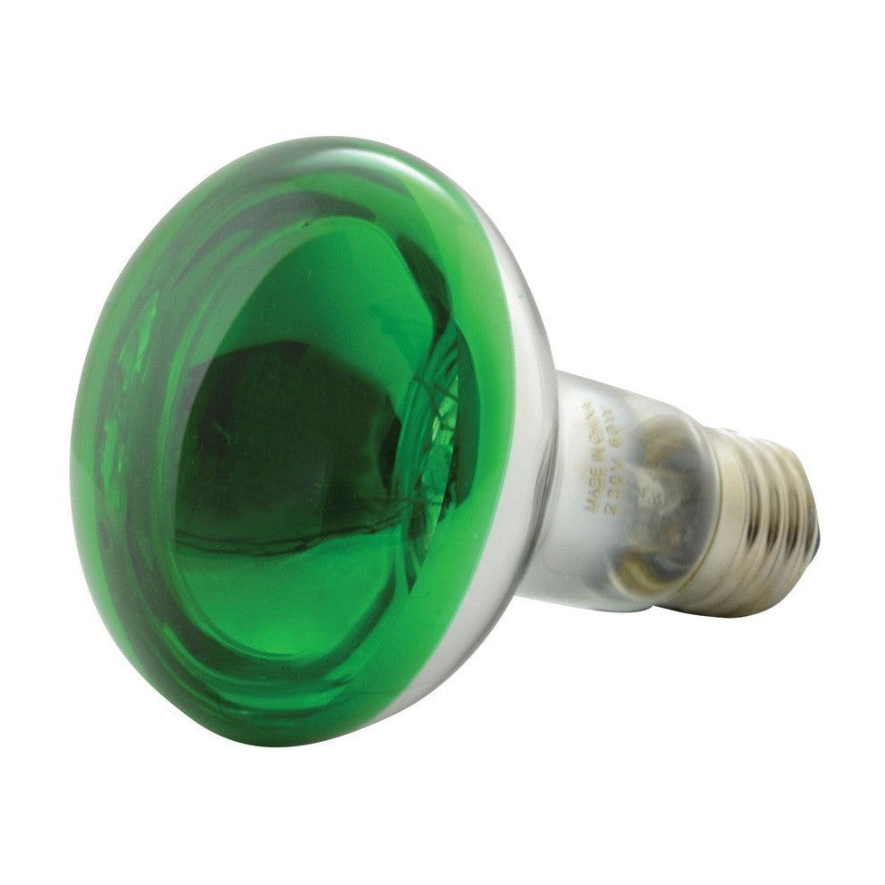 R80 Reflector Bulb E27 Green