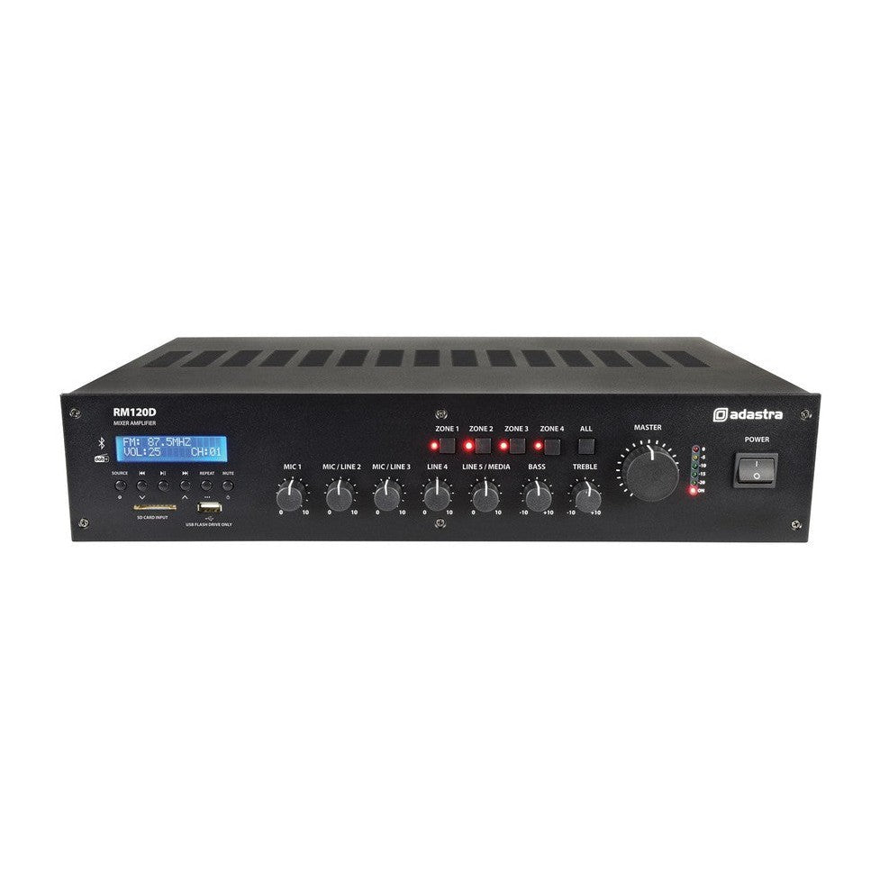 RM120D Mixer-amp 100V BT/DAB+