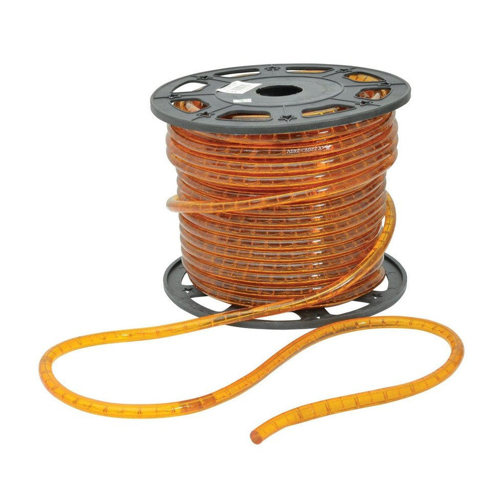 Rope light, 230V, 45m reel, orange - price per m