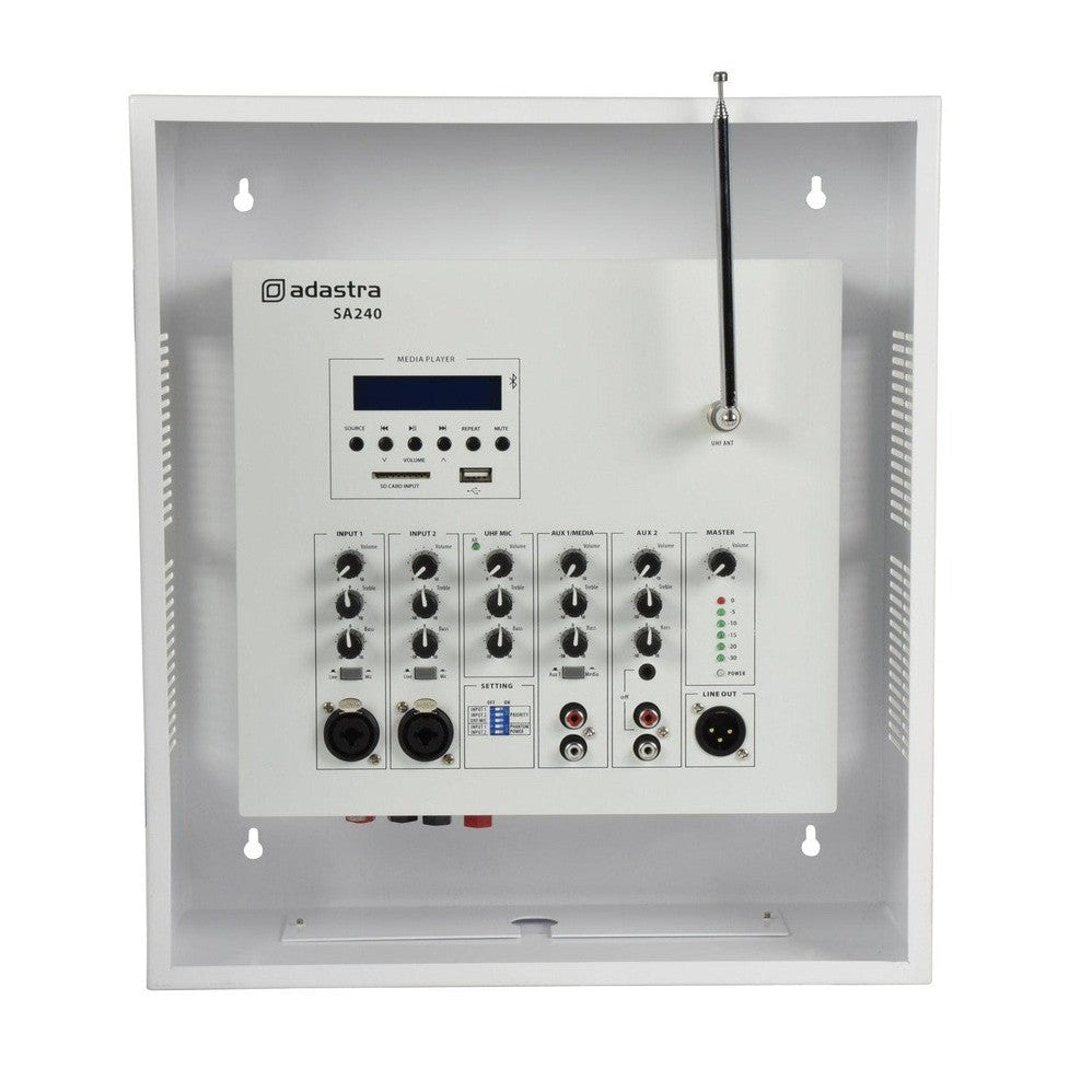 SA240 Secure Wall Amp +UHF Mic