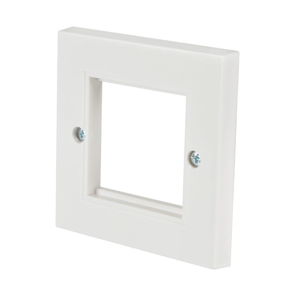Single Gang Wall Plate Frame for 2 Modules