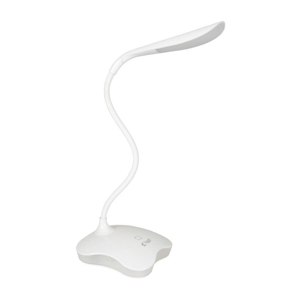 USB LED Desk Lamp with Nightlight White
