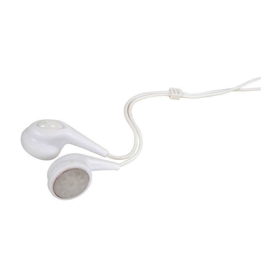 White jelly stereo earphones EJ9W
