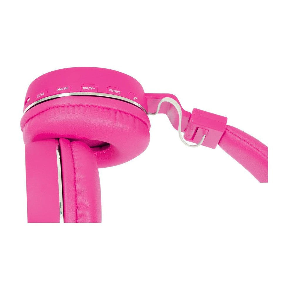 Wireless Bluetooth Headphones Pink