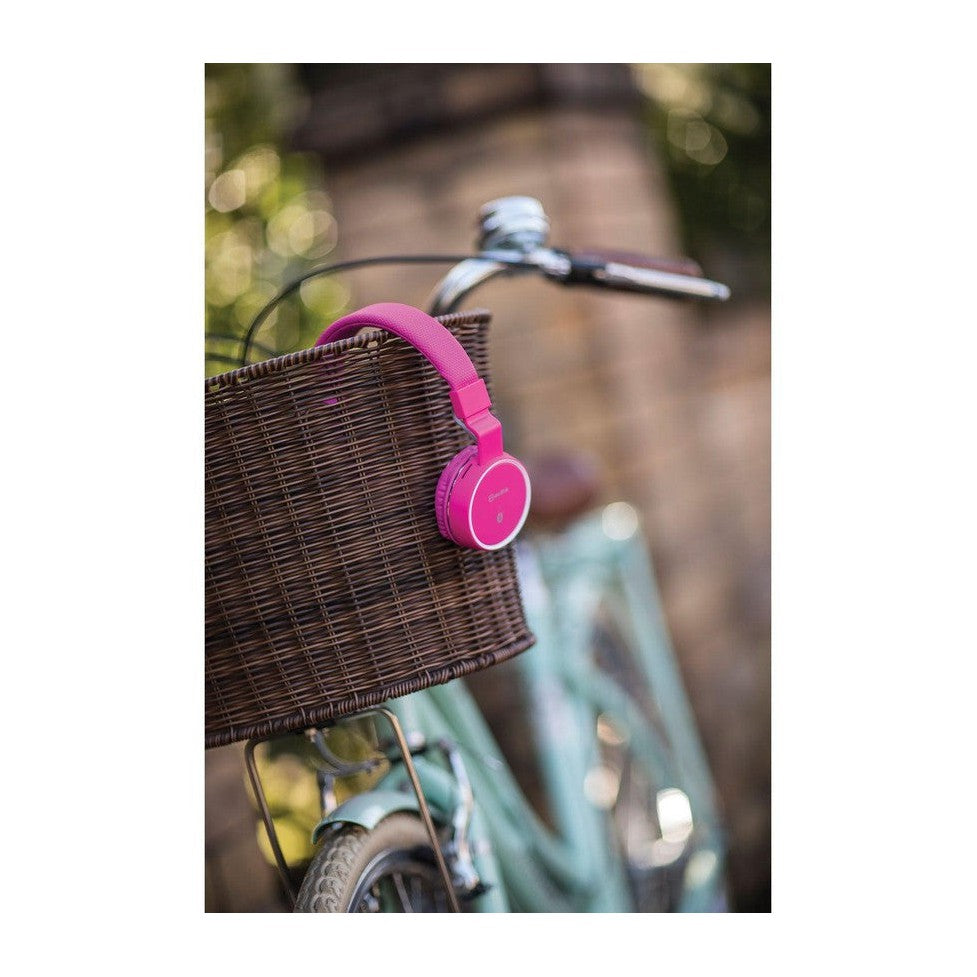 Wireless Bluetooth Headphones Pink